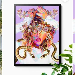 Nashid Chroma Taylor Swift "Queen of Snakes" print
